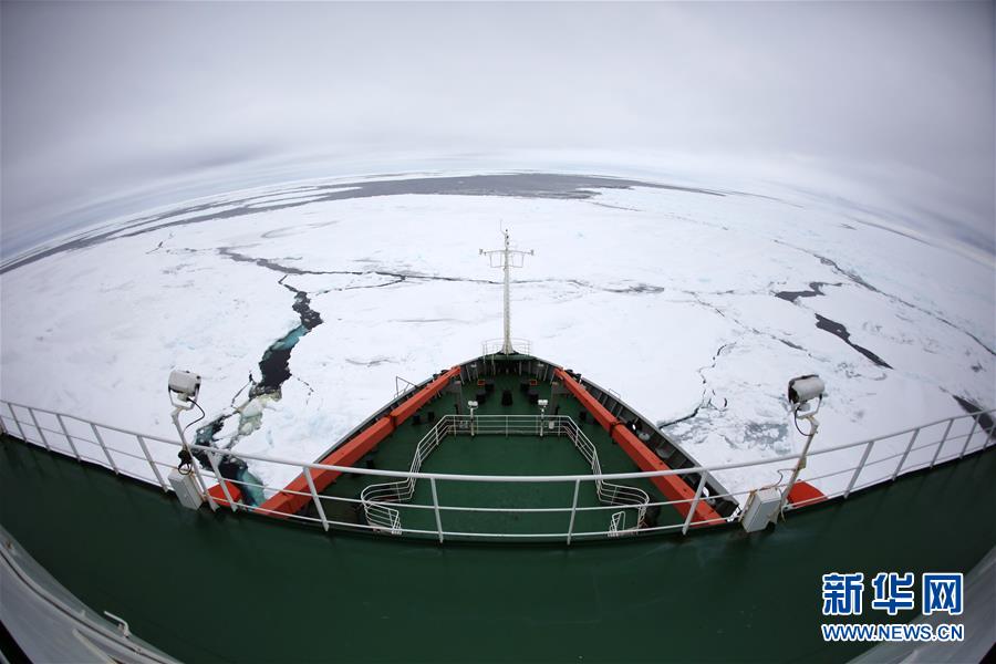 第34次南极科考：“雪龙”号进入南极